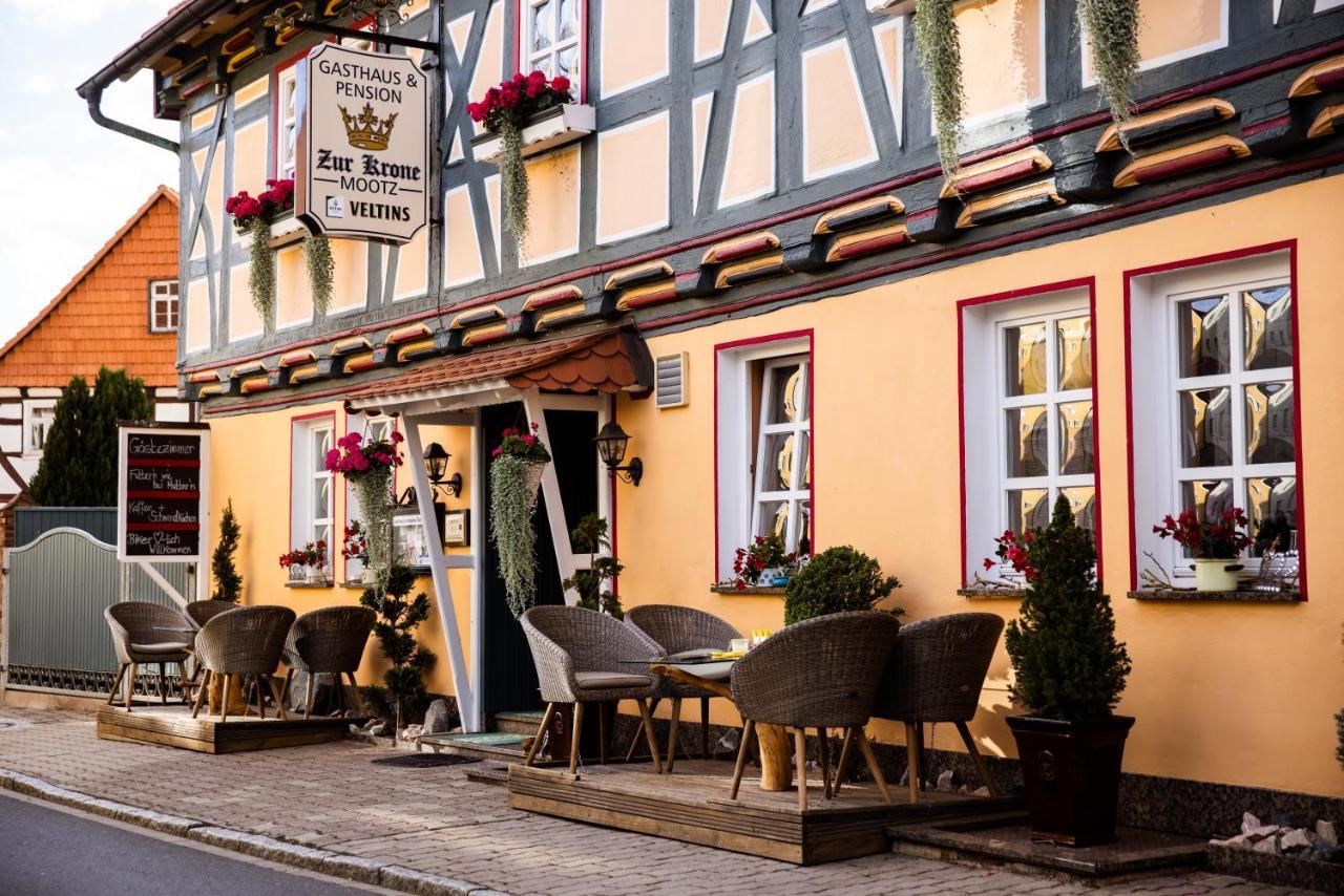 Pension Zur Krone Martinfeld Exterior photo